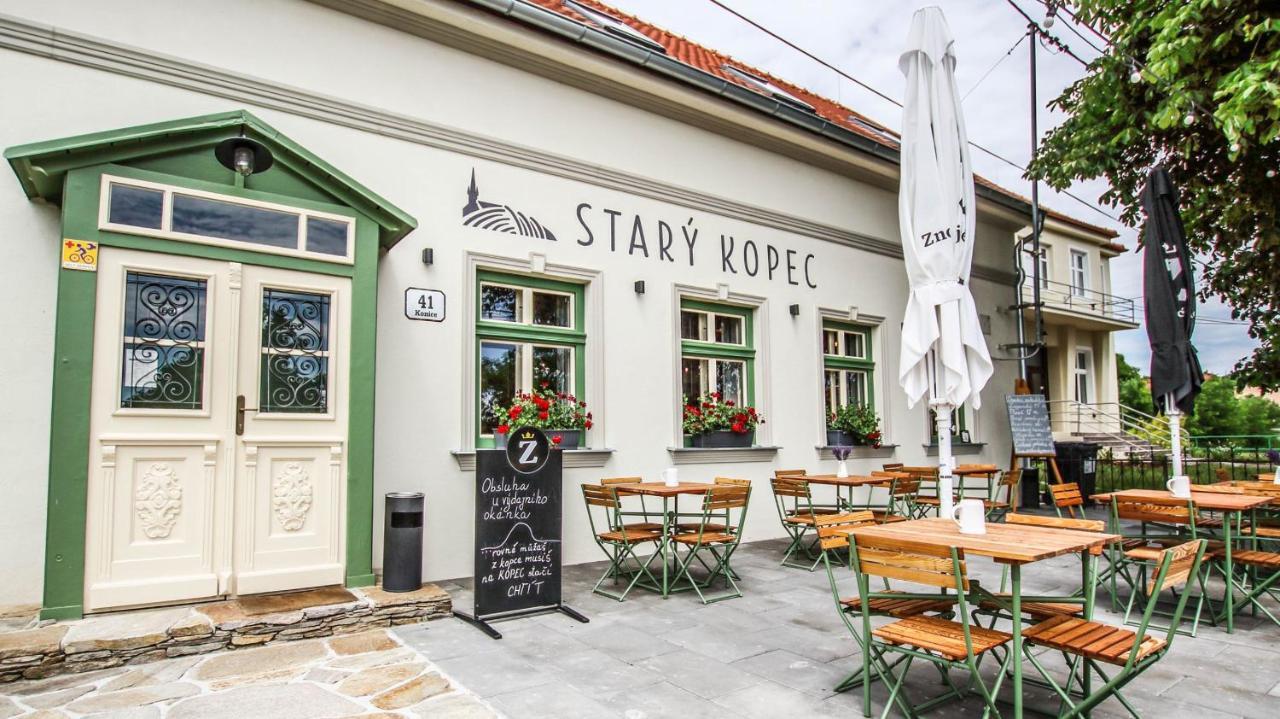Penzion A Bistro Stary Kopec Znojmo Exterior photo